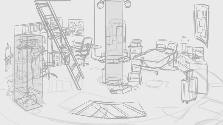 Layout Design - 2nd floor; Lighthouse